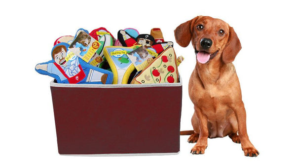 Cloudy Day Toy Basket